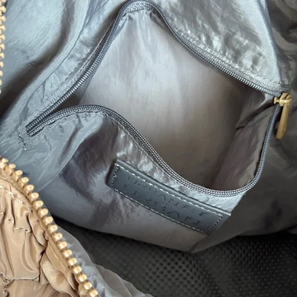 Urban Expressions Quilted Tan Women's Urban Fit Bag - Picture 5 of 11